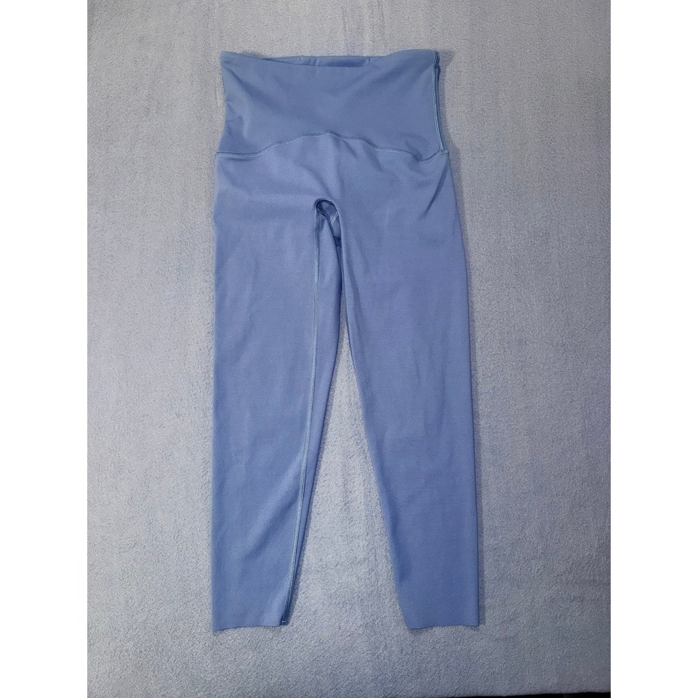 Spanx Booty Boost Active 7/8 Leggings Medium Blue High Waisted 50186R